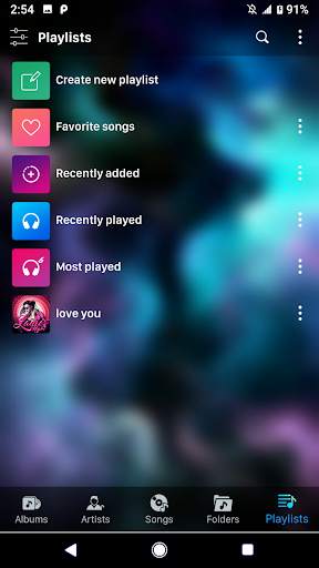 Music player & Mp3 player 9 تصوير الشاشة