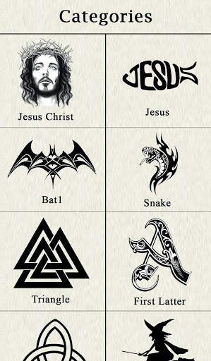 Learn How to Draw Tattoo - Self Tattoo Maker screenshot 2