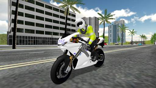 Police Bike Chase City Driving screenshot 6