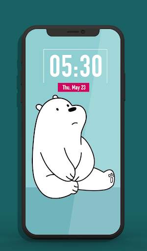 Cute bear wallpaper offline screenshot 1