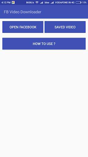 Video Downloader for Facebook - FB Video Download screenshot 1