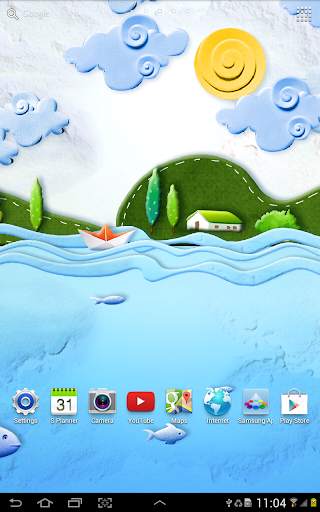 Paper World Live Wallpaper screenshot 5