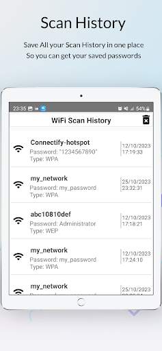 WiFi QrCode Password scanner screenshot 7