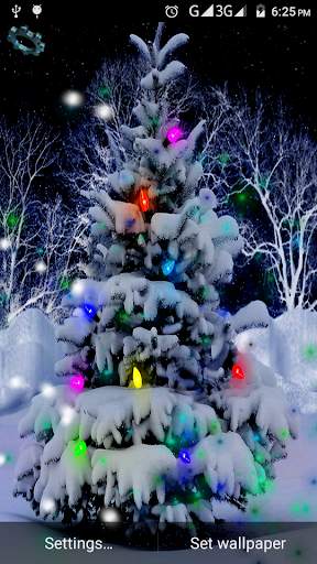4D Christmas Live Wallpaper screenshot 1