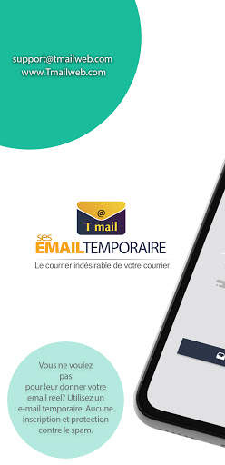 T Mail - Adresse e-mail temporaire gratuite screenshot 1