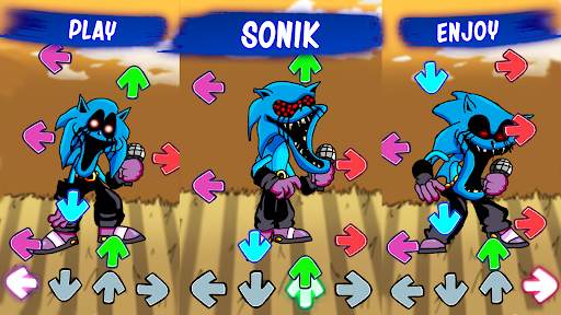 Sonik FNF mod screenshot 1