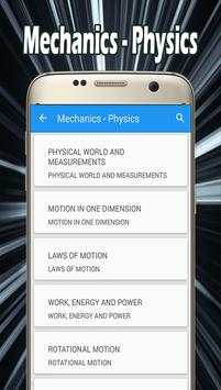 Mechanics - Physics screenshot 1