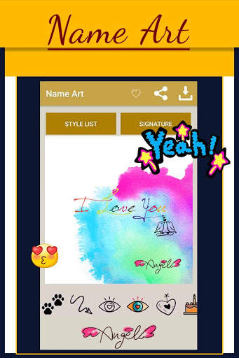 Name Art Maker - Calligraphy Name Maker screenshot 5