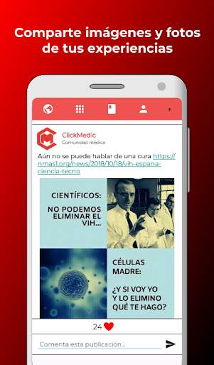 ClickMedic: Red social médica y libros PDF grátis screenshot 6