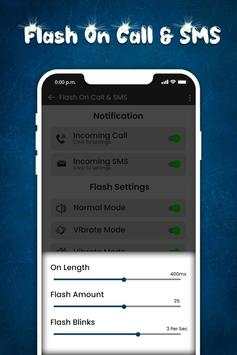 Flashlight Blink on Call & SMS screenshot 4