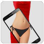 Inner Wear Body Scanner Naked Sexy Girl Prank 2018