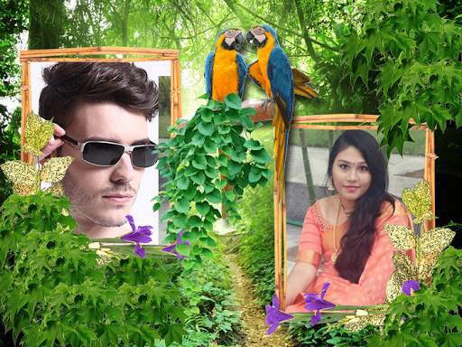 Jungle Dual Photo Frames screenshot 2