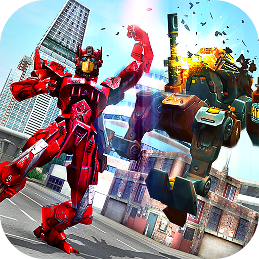 Monster Roboter Held Stadt icon