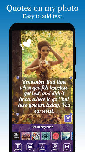 Quotes On My Pic Editor 2021 screenshot 1