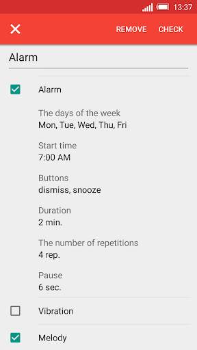 Speaking clock DVBeep screenshot 2