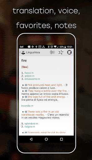 Italian<>English online/offline free dictionary screenshot 6