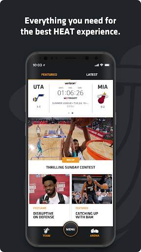 Miami HEAT Mobile screenshot 1