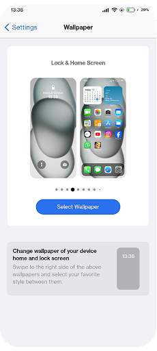 Launcher iOS 18 screenshot 8