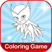 Coloring for PJJ Mark Ninja icon