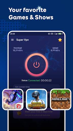 Super VPN - free VPN screenshot 3