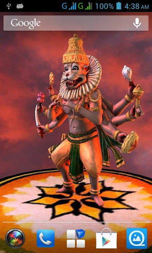 3D Narasimha Live Wallpaper screenshot 3