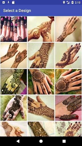 Mehndi Designs Offline screenshot 2