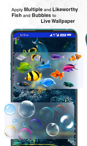 Dual Photo Aquarium Wallpaper screenshot 4