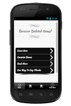 Recover Deleted Items Guide screenshot 1