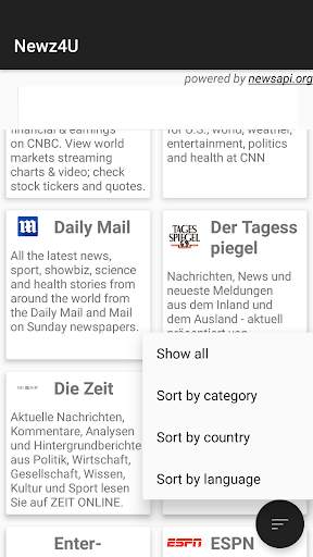 Newz4U - the live news app screenshot 2