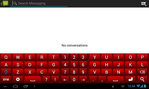 Red Keyboard 10 تصوير الشاشة