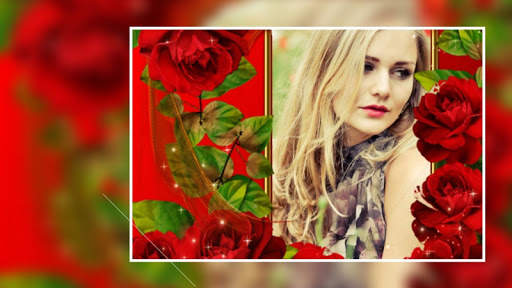 Beautiful Flower Photo Frames Greeting Cards 2 تصوير الشاشة