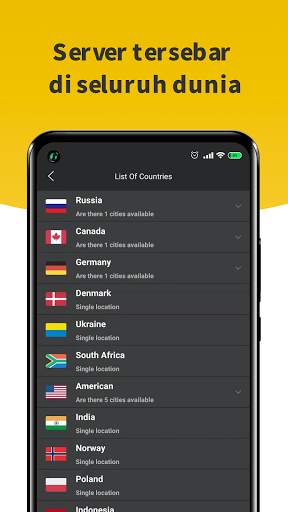 Aman VPN screenshot 2