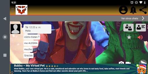 Chat Free Fire screenshot 3
