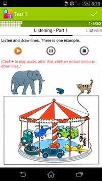 English Starters 1 - YLE Test screenshot 1