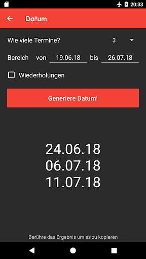 Randomizer  Zufallsgenerator - der Entscheider screenshot 5