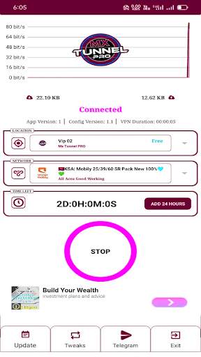 MX Tunnel Pro - Super fast Net screenshot 1