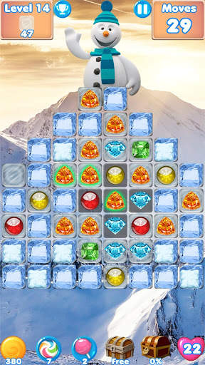 Snowman Swap - match 3 games and Christmas Games screenshot 5