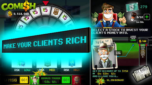 Comish - Stock Market Simulator Trading Game screenshot 3