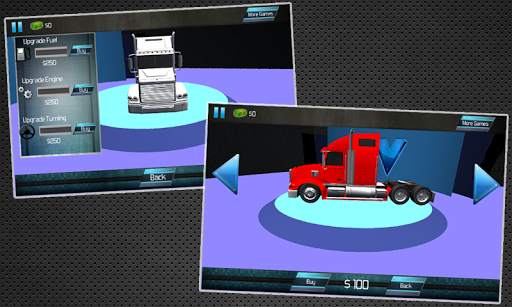 Truck simulator 3D 2014 screenshot 4
