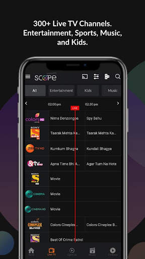 YuppTV Scope screenshot 2