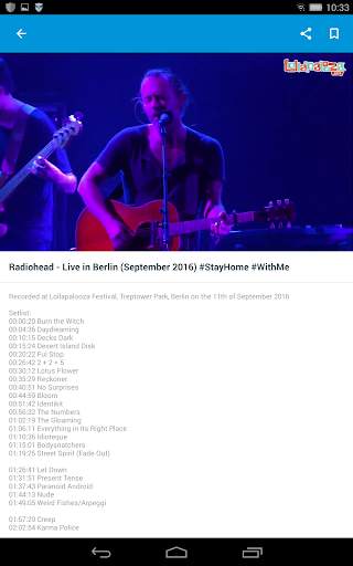 Live Concert Arena - free music, free app screenshot 8
