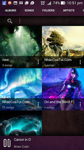 Storm Mp3 Player 3D 4 Android screenshot 6
