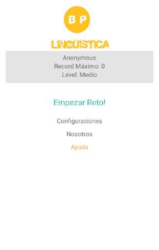 BP Lingüística screenshot 2