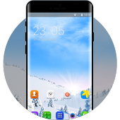 J7 Samsung Launcher Theme &amp; Wallpaper HD icon