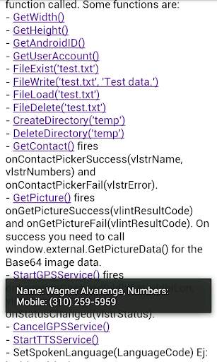 My Web App screenshot 6