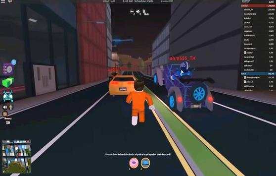 Walktrough Roblox Jailbreak screenshot 1