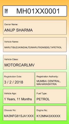 RTO Vehicle Information 2023 screenshot 2