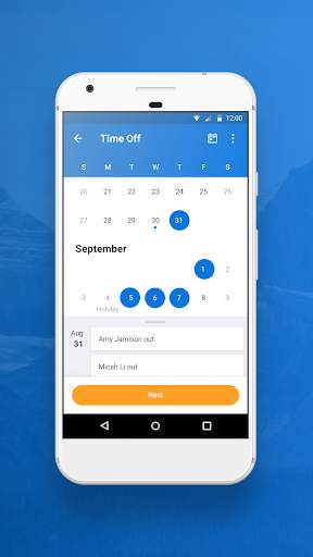 Workday screenshot 2