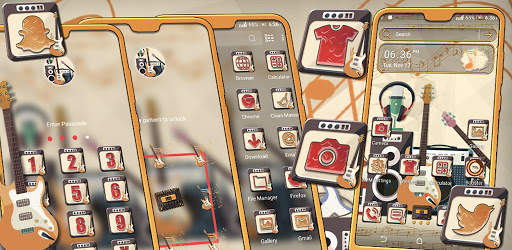 Music Instruments Theme Launcher screenshot 6