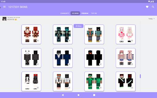 Skins-MASTER for Minecraft screenshot 17